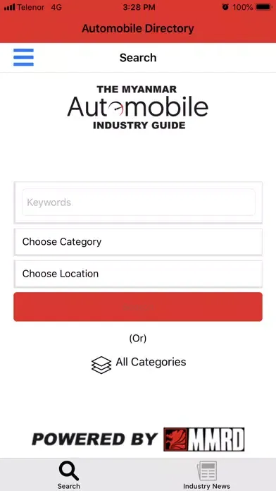 Captures d'écran de Automobile Directory