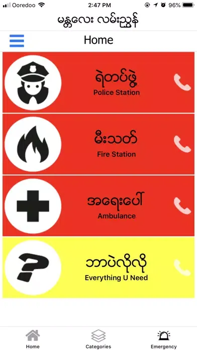 Capturas de tela do Mandalay Directory