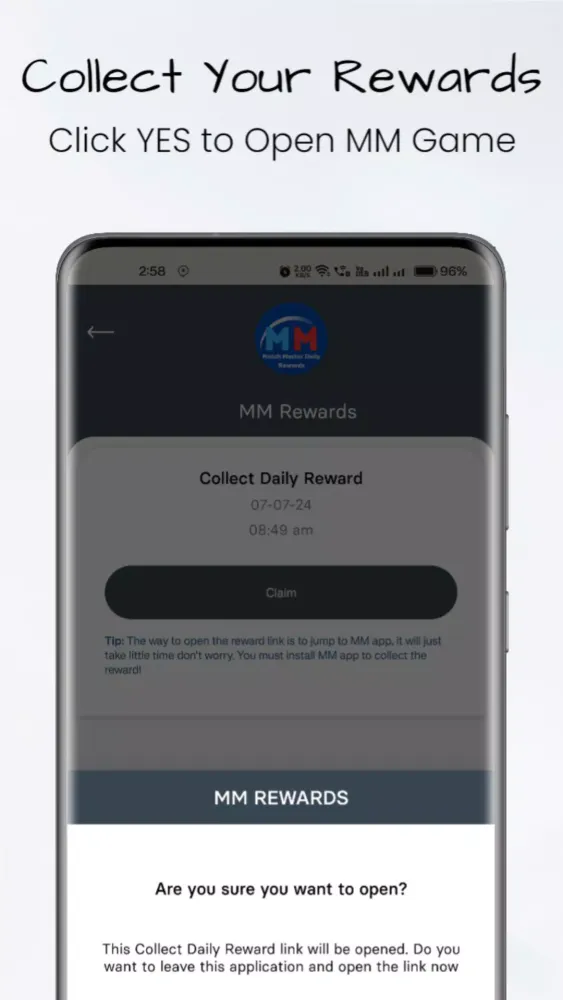Capturas de pantalla de MM Daily Booster Rewards
