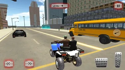 Screenshot di ATV Quad Bike Taxi: City Rider