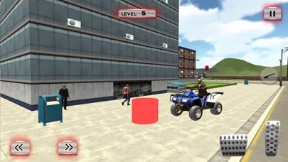 Screenshot di ATV Quad Bike Taxi: City Rider