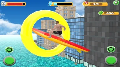 تصاویر Extreme Water Surfer Flip Dive