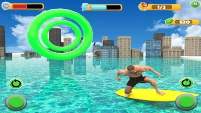 تصاویر Extreme Water Surfer Flip Dive