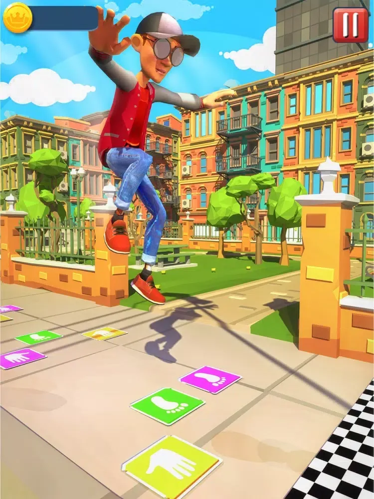 Hop or Jump: Hopscotch Game 3D iPad  স্ক্রিনশট