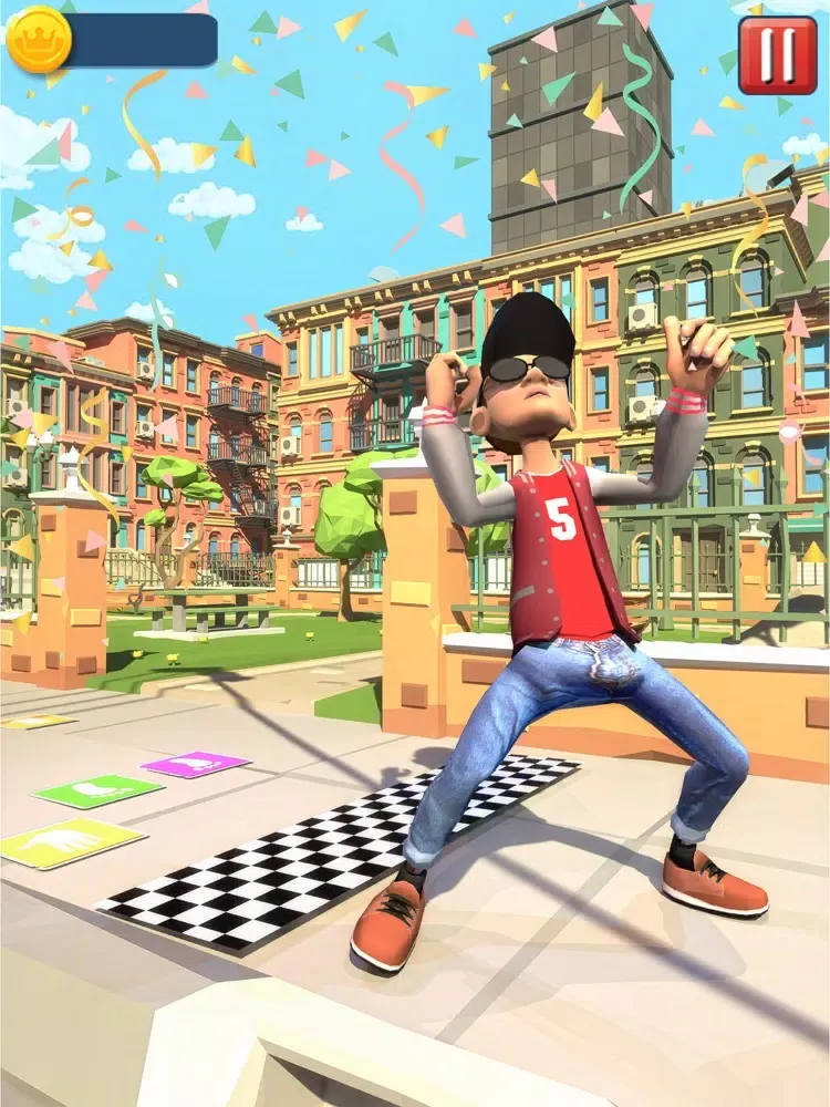 Hop or Jump: Hopscotch Game 3D iPad  স্ক্রিনশট