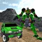 Offroad Hummer Robot Transformation : Iron Machine