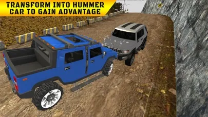 Tangkapan skrin Offroad Hummer Robot Transformation : Iron Machine