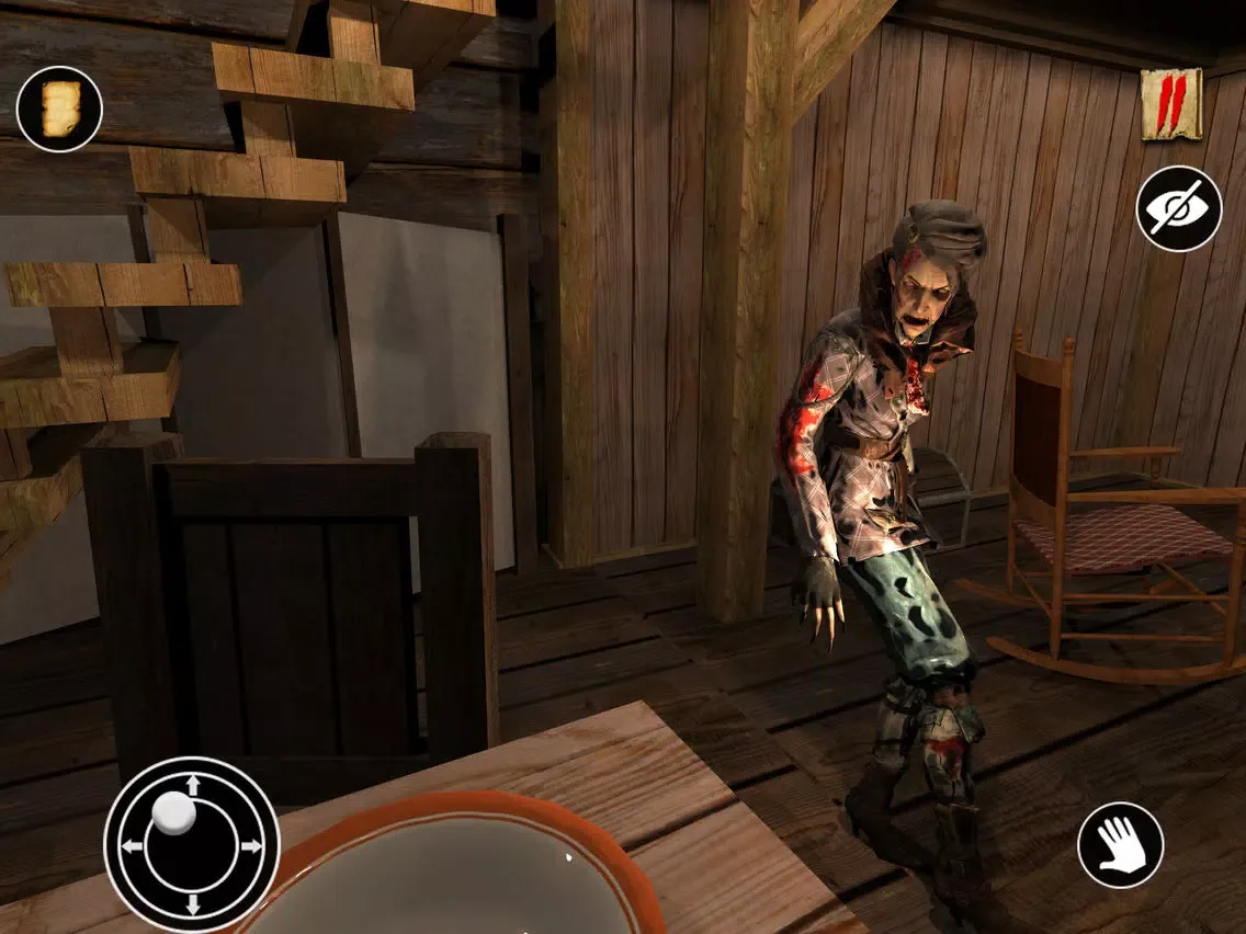Tangkapan layar Can You Escape Granny House iPad 