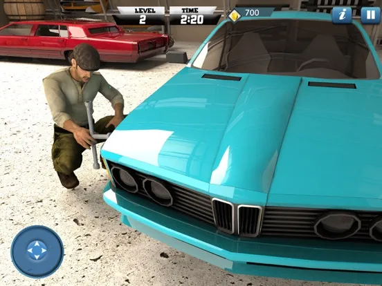 Flat Tire Repair Mechanic Shop iPad  Screenshots