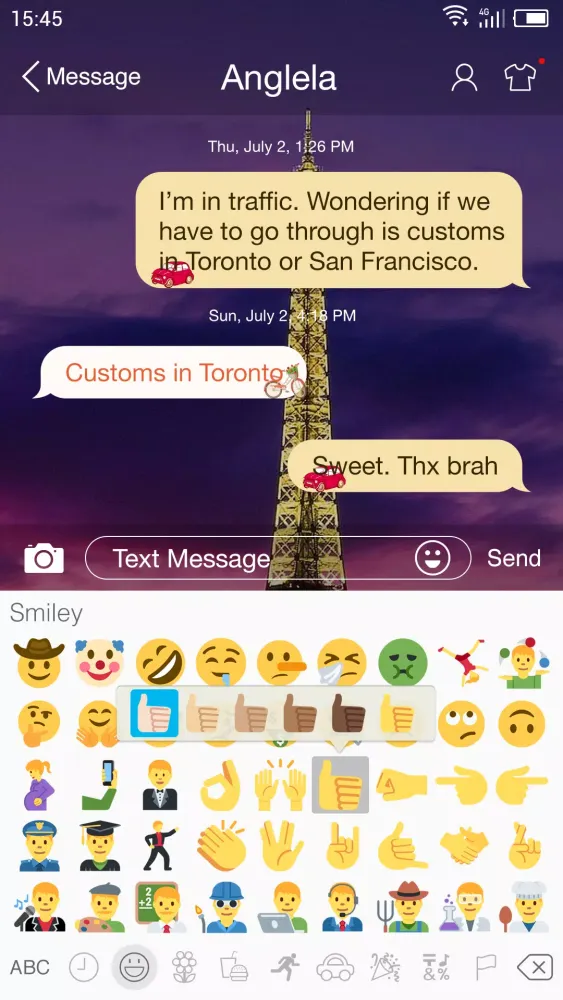 Eiffel Tower - Messaging 7 Screenshots