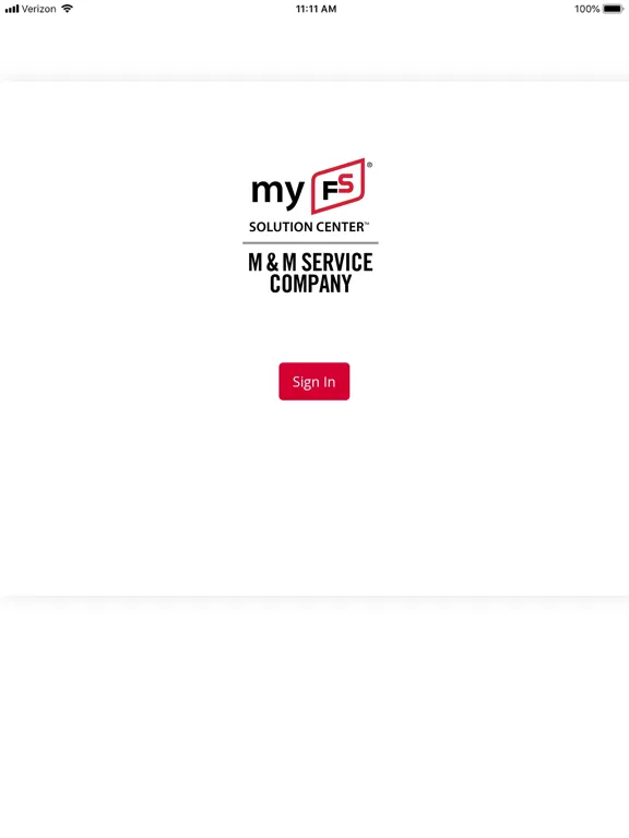 M&M Service Company - myFS iPad  سکرین شاٹس