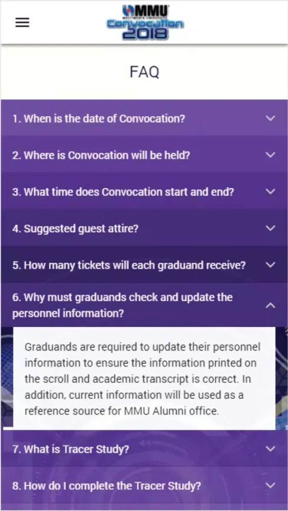 MMU Convocation 2018應用截圖