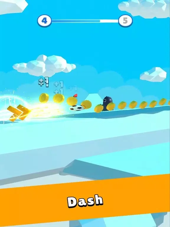 Sky Jump Ball 3D iPad  스크린샷
