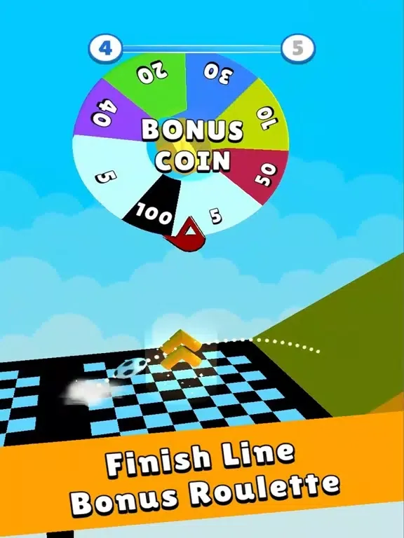 Sky Jump Ball 3D iPad  스크린샷
