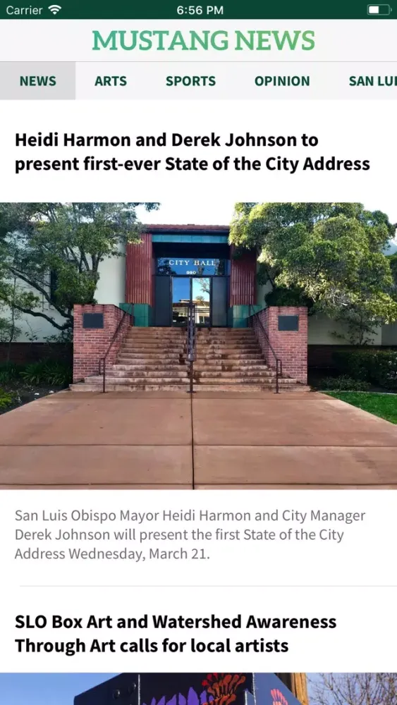 Cal Poly Mustang News应用截图