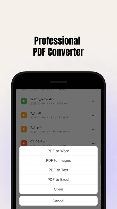 PDF converter-doc,photo to pdf Screenshots