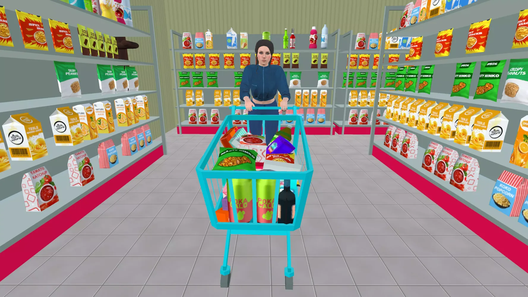 Supermarket business simulator Screenshots