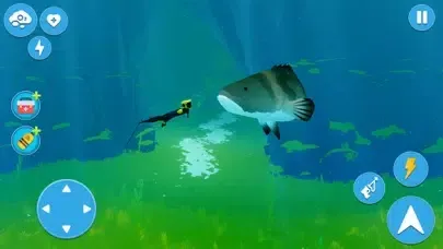 Capturas de tela do Scuba Underwater Diver Game 3D