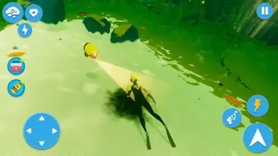 Capturas de tela do Scuba Underwater Diver Game 3D