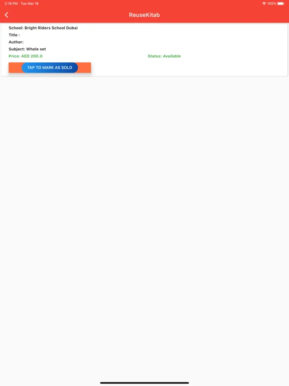 Tangkapan layar ReuseKitab iPad 