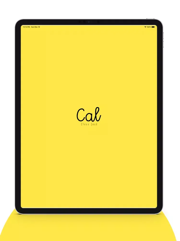 ภาพหน้าจอของ Cal Cf iPad 