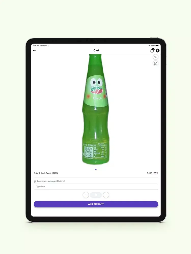 ภาพหน้าจอของ Cart on - كرتون iPad 