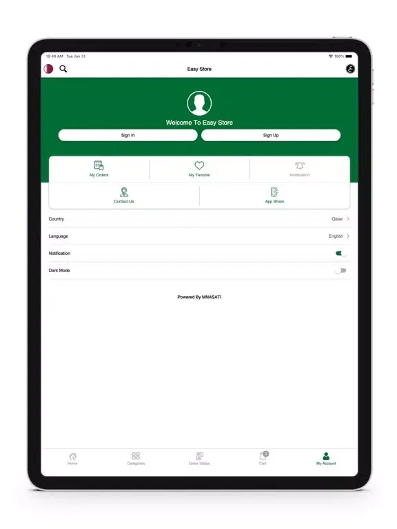 Easy Store - ايزي ستور iPad  Screenshots
