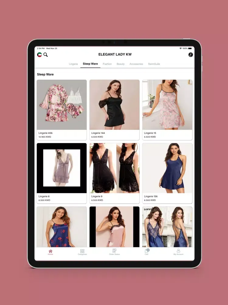 ELEGANT LADY - إليجانت ليدي iPad  سکرین شاٹس