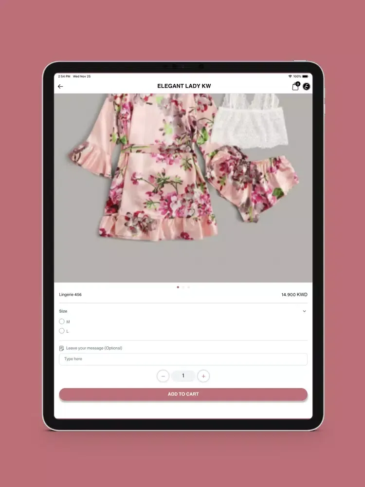 ELEGANT LADY - إليجانت ليدي iPad  سکرین شاٹس