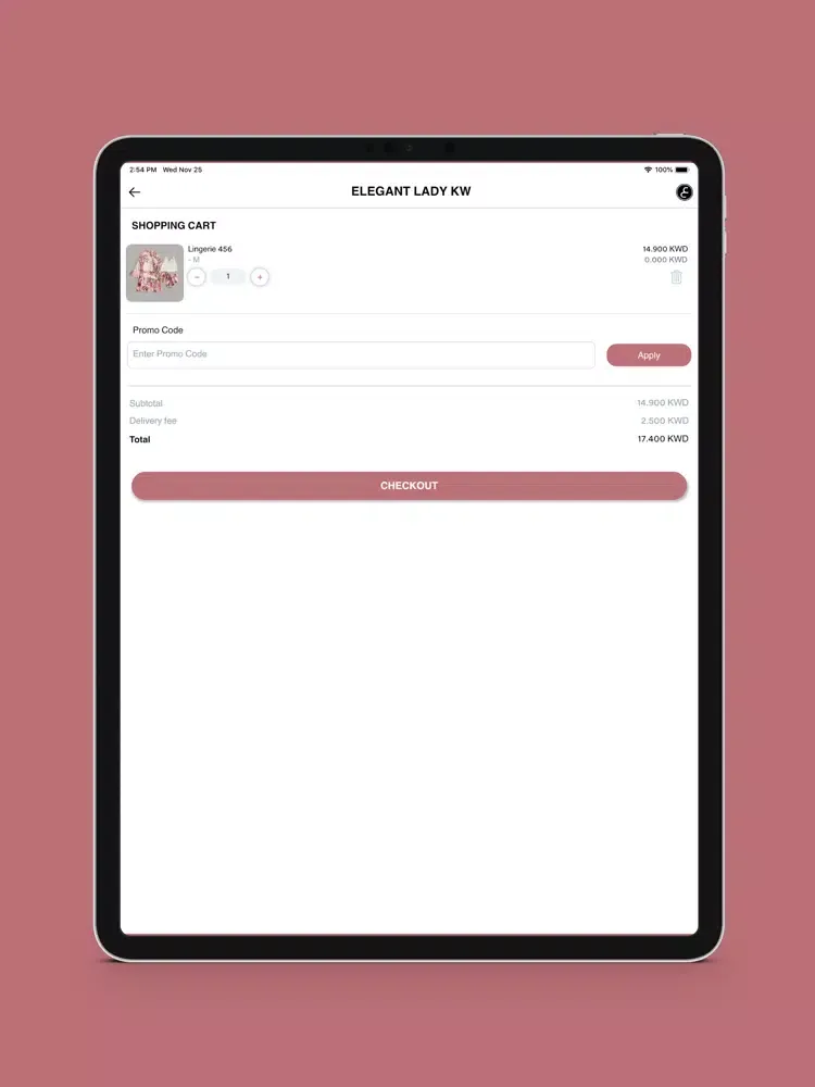 ELEGANT LADY - إليجانت ليدي iPad  سکرین شاٹس