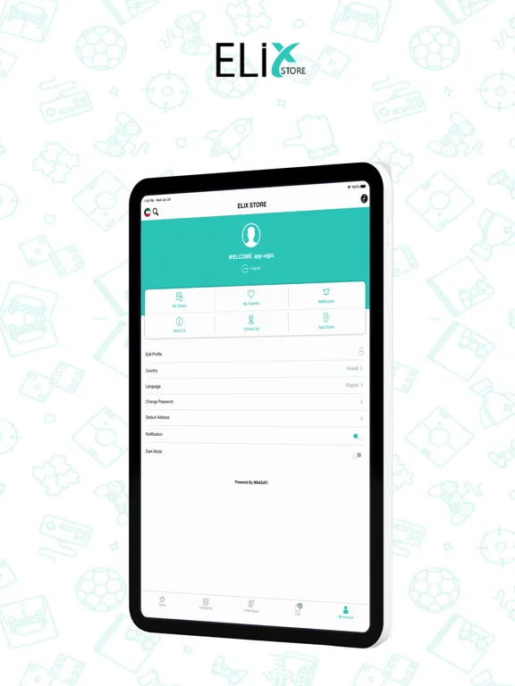 Tangkapan layar ELIX STORE - إيلكس ستور iPad 