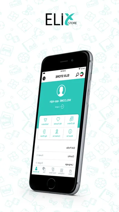 Tangkapan layar ELIX STORE - إيلكس ستور