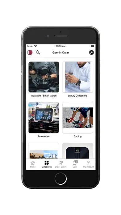 ภาพหน้าจอของ Garmin Qatar - جارمين قطر