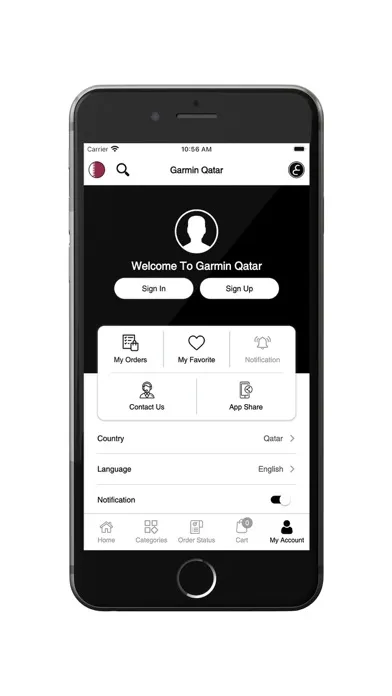 ภาพหน้าจอของ Garmin Qatar - جارمين قطر