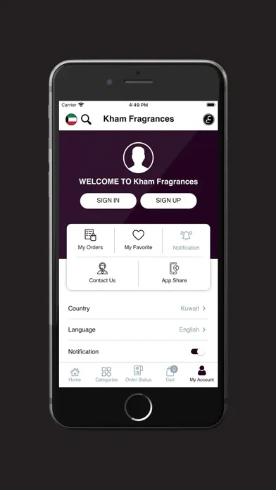 Kham Fragrances - خام للعطور Screenshots