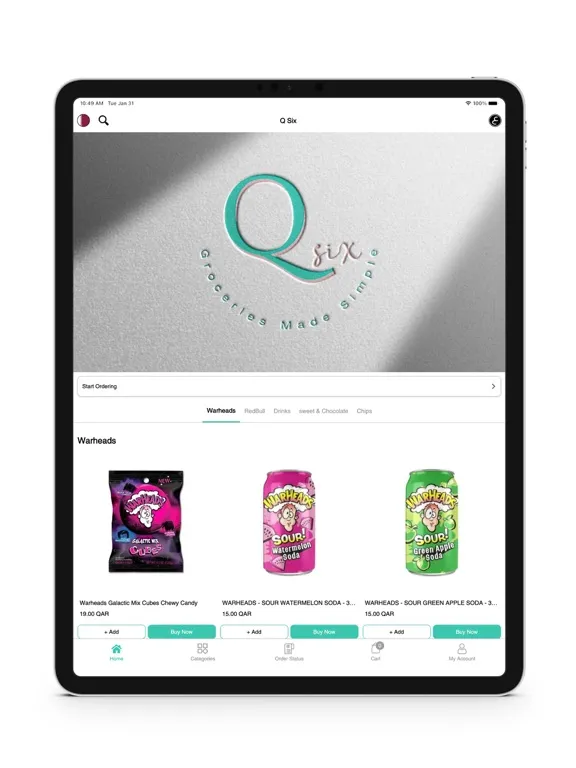Q Six iPad 应用截图
