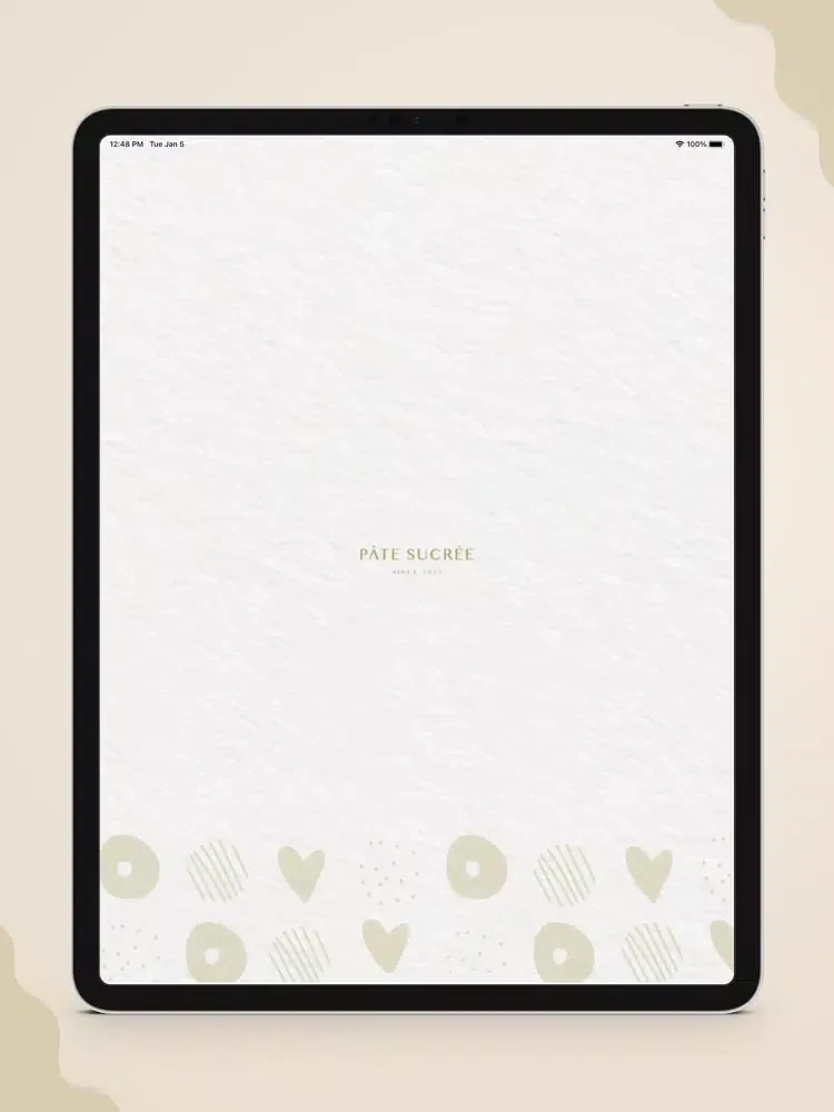 Pate Sucree iPad 應用截圖