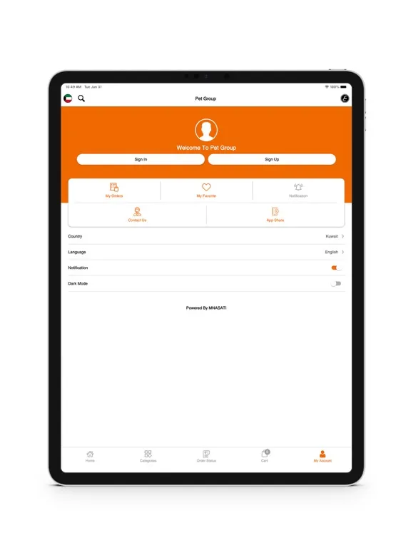 Скриншоты Pet Group - بت قروب iPad 