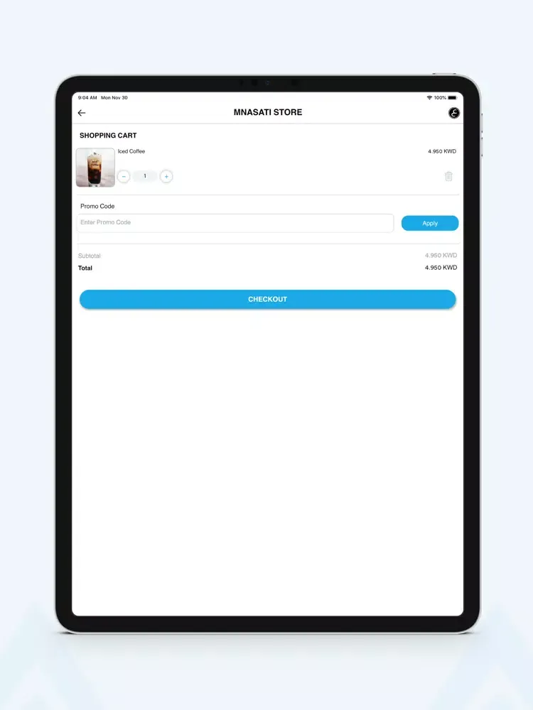 Tangkapan layar Store V2 iPad 