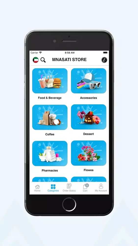 Tangkapan layar Store V2