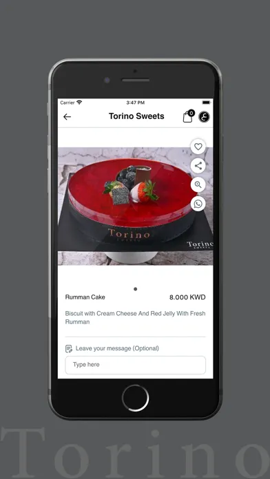 Captures d'écran de Torino Sweets - حلويات تورينو