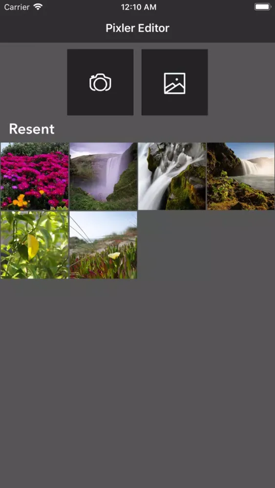 Captures d'écran de Pixler Editor-Edit Your Photos