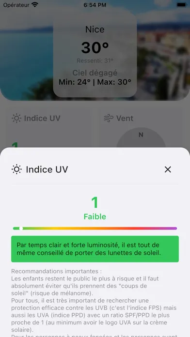UV Métropole Nice Côte d’Azur 스크린샷