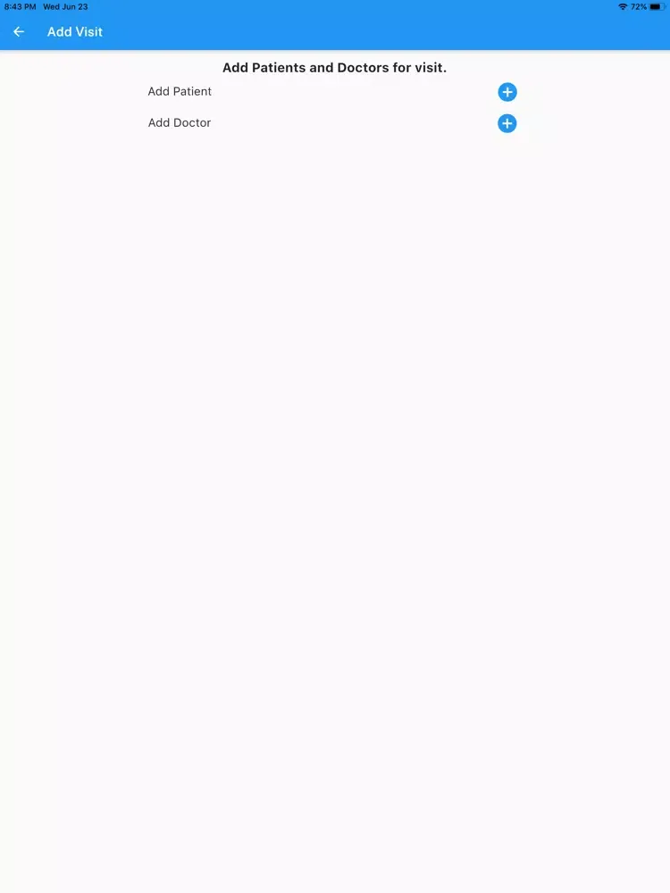 Capturas de tela do Medical Health Records iPad 
