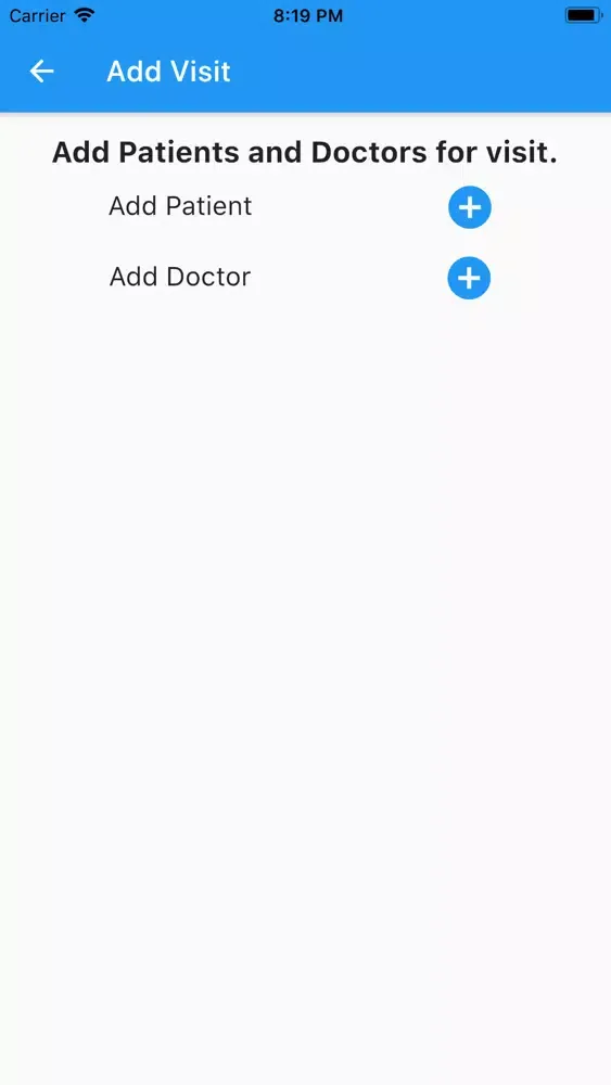 Capturas de tela do Medical Health Records