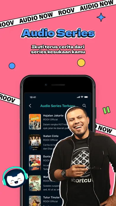 Zrzuty ekranu ROOV - Podcast, Radio & More