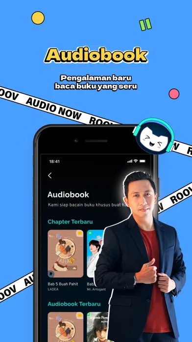Zrzuty ekranu ROOV - Podcast, Radio & More