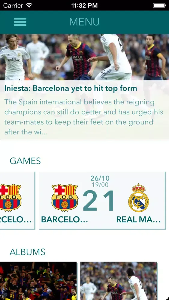 Capturas de tela do SoccerStar - "Andrés Iniesta Edition"