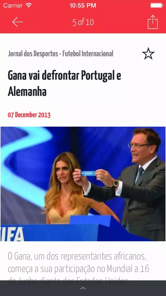 Screenshot di NewsAddicts Angola FREE - Tudo o que lhe interessa sobre Angola e o Mundo