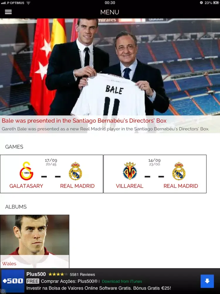 تصاویر SoccerStar - "Gareth Bale Edition" iPad 